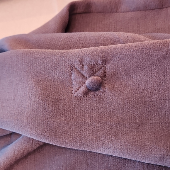 Express Portofino Blouse Gray Blue Slim Size S/P (Fits larger than tag indicates - Picture 5 of 6